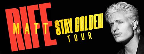 Matt Rife: Stay Golden Tours show in Orlando, FL Dec 14, 2025